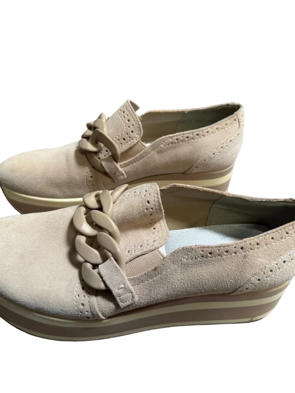 Dolce Vita Jhenee Platform Chain Loafers – Size 8